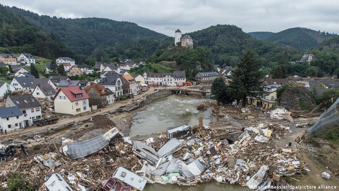 Flood destruction in the town of Altenahr