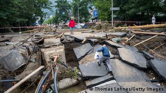Deutschland, Bad Neuenahr | Überflutungen in NRW und Rheinland-Pfalz
