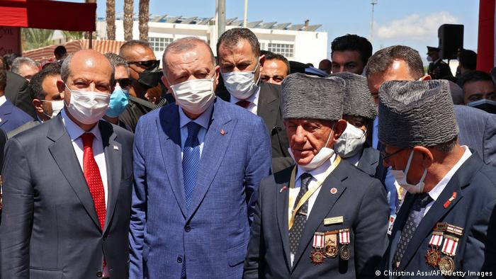 Türkei Zypern Erdogan in Nikosia