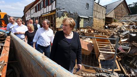 Наводнението на века в Германия нанесе огромни щети Само унищоженията