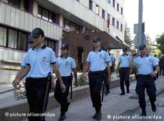 Police in Ankara, Turkey