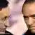 Gianfranco Fini, left and Silvio Berlusconi