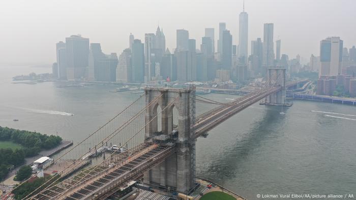 USA I Blick nach New York