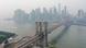 New York City blanketed by haze New York City blanketed by haze