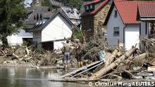 20.7.2021, Kreuzberg****
Debris is piled up following heavy rainfalls, in Kreuzberg, Altenahr, Rhineland-Palatinate state, Germany, July 20, 2021. REUTERS/Christian Mang