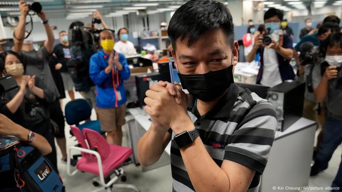 Hong Kong Sicherheitsgesetz l Lam Man-chung, Executive Editor-in-Chief von Apple Daily
