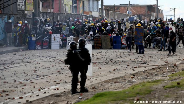 Kolumbien Krise l Proteste in Bogota