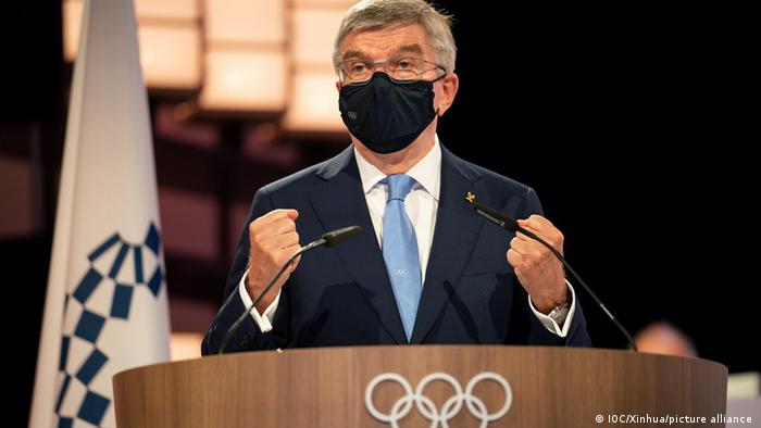 Japan Tokyo 2020 Olympia l IOC - Präsdient Thomas Bach