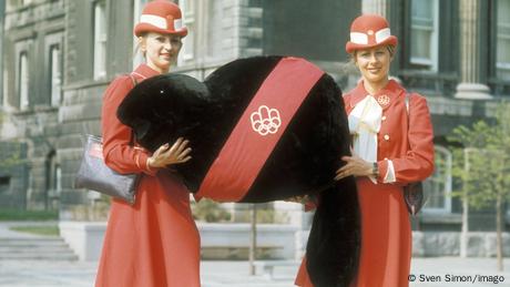 The mascot of the Montreal Olympics is the beaver