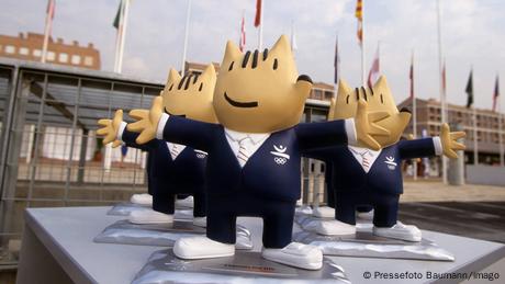 Mascot of the Olympic Games in Barcelona - Kobe