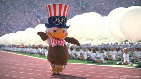 Eaglet Sam - 1984 Olympics mascot