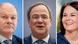 Кандидати на посаду канцлера ФРН: Олаф Шольц (СДПН), Армін Лашет (ХДС/ХСС), Анналєна Бербок (Зелені) Кандидати на посаду канцлера ФРН: Олаф Шольц (СДПН), Армін Лашет (ХДС/ХСС), Анналєна Бербок (Зелені)