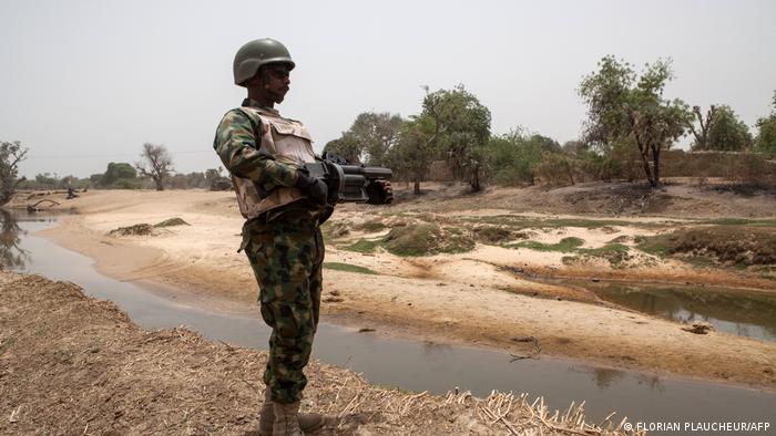 Nigerianischer Soldat