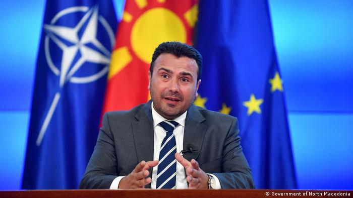 Nordmazedonien Premierminister Zoran Zaev 
