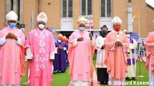  Beerdigung von Kardinal Laurent Monsengwo in Kinshasa am 21. Juli 2021