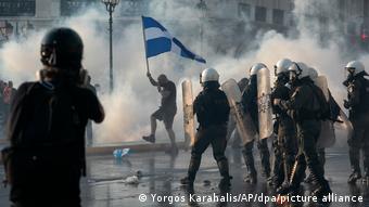 Ελλάδα αντιεμβολιαστές διαδηλώσεις