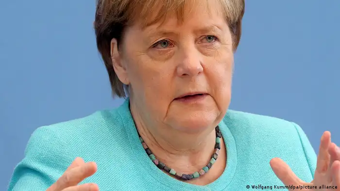 Berlin | Sommer-Pressekonferenz von Angela Merkel