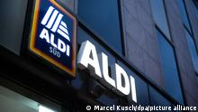 17.11.2020
Das Logo einer Aldi Süd Filiale, fotografiert in einer Fußgängerzone der Düsseldorfer Innenstadt. (zu dpa «Sag Du zur Kundin - Das Marketing kämpft mit der Höflichkeit») +++ dpa-Bildfunk +++