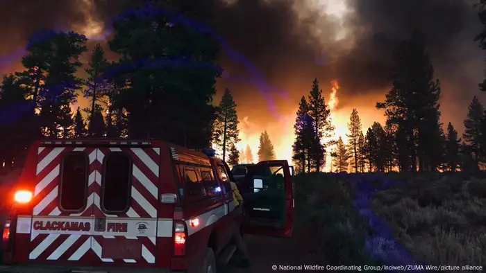 US Waldbrände in Oregon