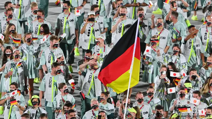 Eröffnungsfeier Olympische Spiele Tokio 2020 - Deutschland