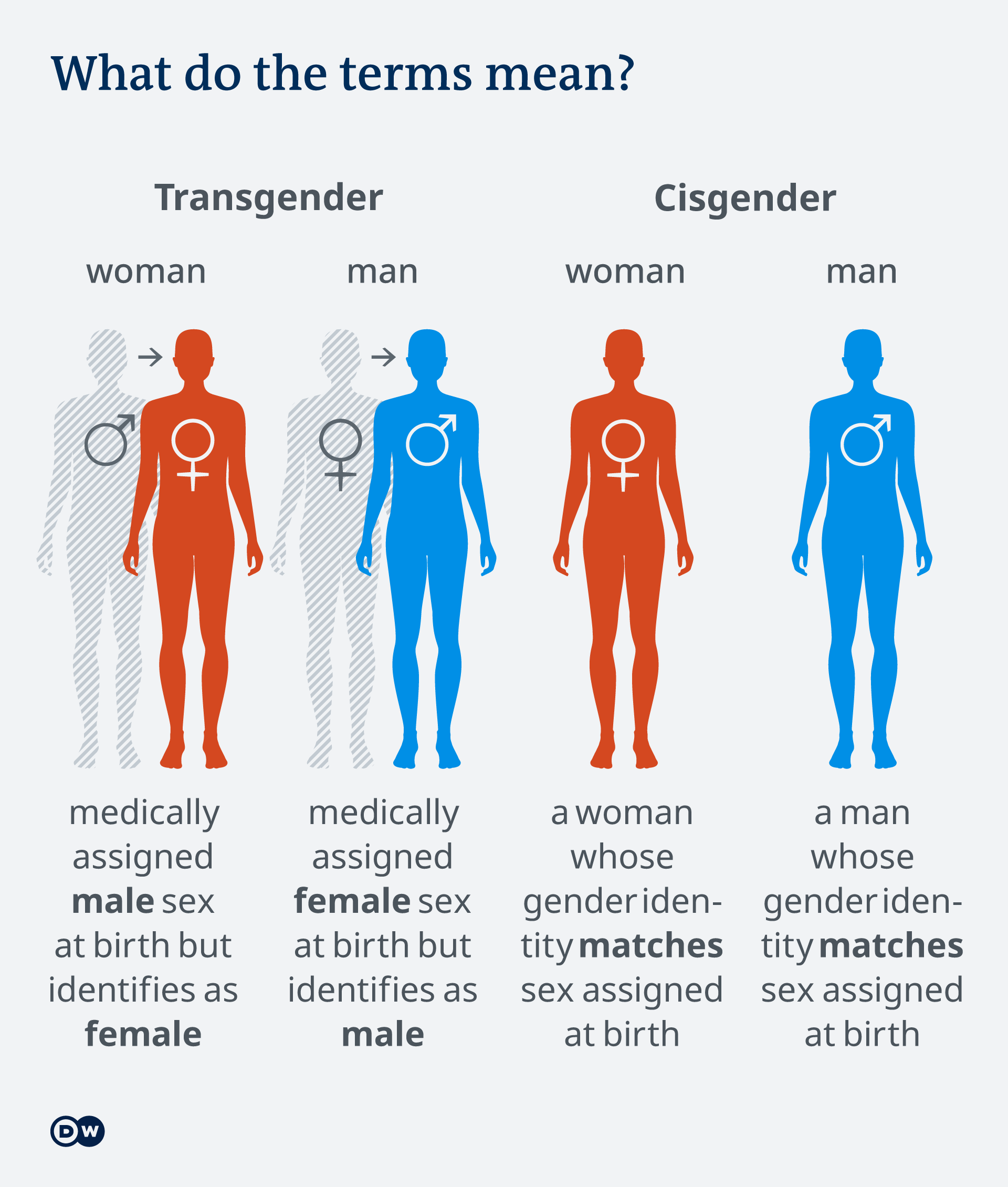 infographic explaining cisgender and transgender