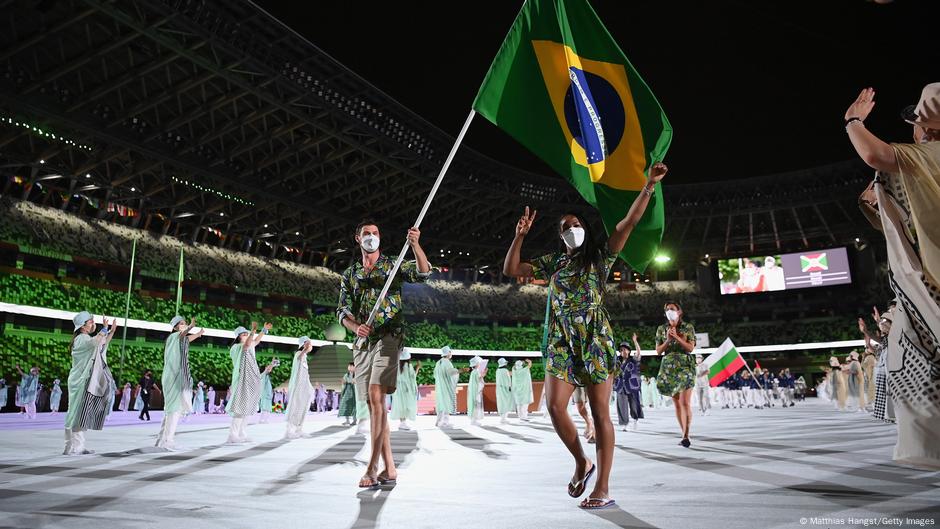 Pira Olímpica Rio 2016 é acesa em homenagem aos Jogos de Tóquio