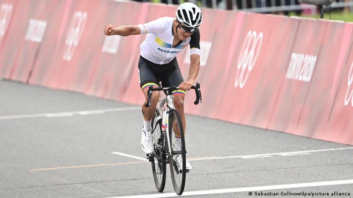 Tokio 2020 | Radsport | Richard Carapaz gewinnt Straßenrennen der Männer