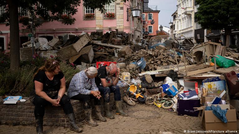 German floods: Climate change made heavy rains more likely