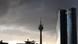 A view of Düsseldorf with clouds in the background A view of Düsseldorf with clouds in the background
