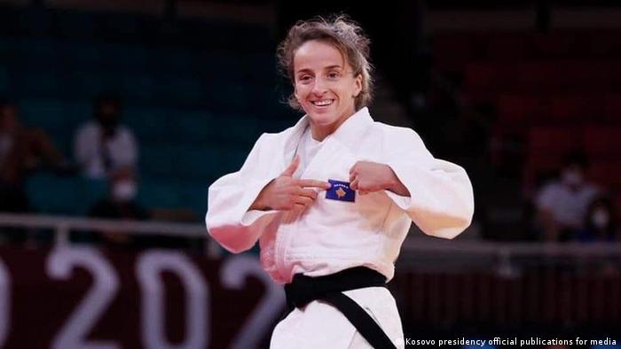 Distria Krasniqi gewinnt Gold im Judo