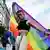 Акция в защиту прав ЛГБТ в Будапеште