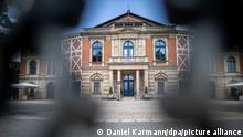 Das Bayreuther Festspielhaus. Am 25.07.2021 beginnen die Bayreuther Festspiele.