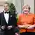 Канцлер ФРГ Ангела Меркель с супругом на открытии Байройтского фестиваля 2021 года