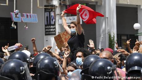 Tunis, Tunesien | Anti-Regierungsproteste