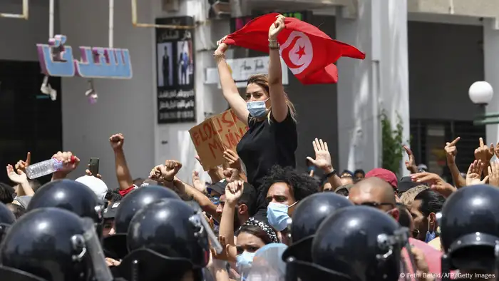 Tunis, Tunesien | Anti-Regierungsproteste