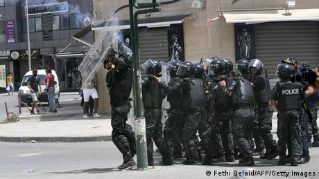 Tunis, Tunesien | Anti-Regierungsproteste