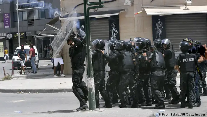 Tunis, Tunesien | Anti-Regierungsproteste