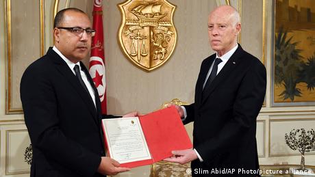 Tunesien Tunis | Kais Saied, Präsident & Hichem Mechichi, Premierminister