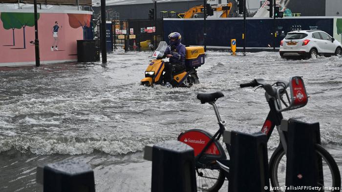 Großbritannien London | Überschwemmungen