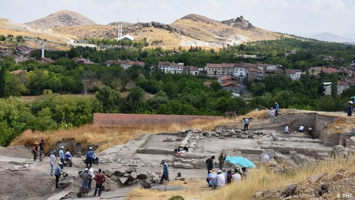Türkei I Weltkulturerbe Ausgrabungsstätte Arslan Tepe
