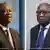 Bildkombo l Elfenbeinküste l Präsident  Ouattara und ehemaliger Präsident Ghagbo