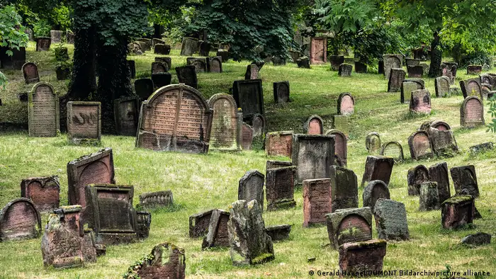 Deutschland Juedischer Friedhof in Worms