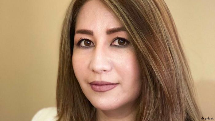 Ativista afegã na Turquia Zarika Hekmat