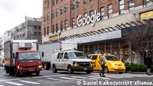 USA: Niederlassung von Google in Manhattan, New York City. Foto vom 11. Dezember 2019.