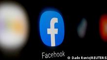FILE PHOTO: FILE PHOTO: A Facebook logo is displayed on a smartphone in this illustration taken January 6, 2020. REUTERS/Dado Ruvic/File Photo/File Photo