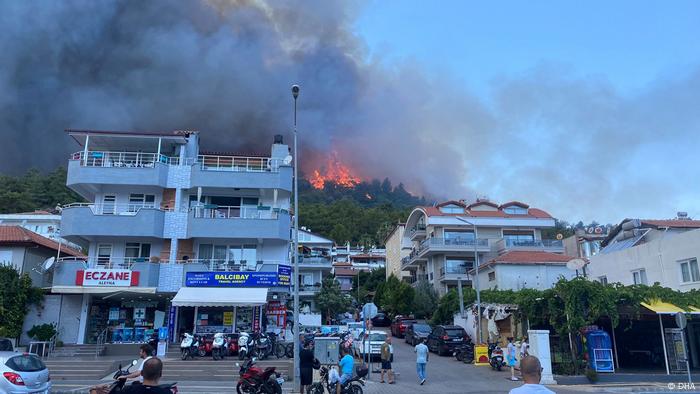 Marmaris'teki yangınla ilgili soruşturma başlatıldı