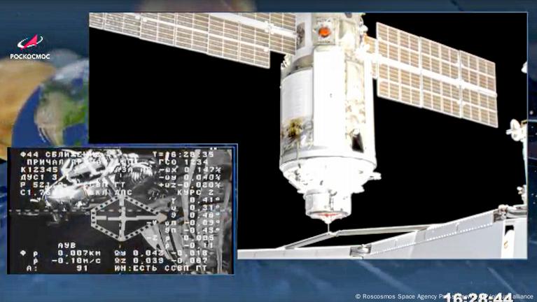 Russia's Nauka science module docks with ISS – DW – 07/29/2021