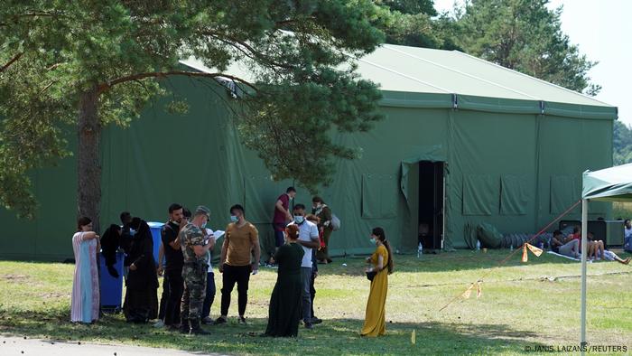 Grenze zwischen Weißrussland und Litauen | Flüchtlinge in Druskininkai