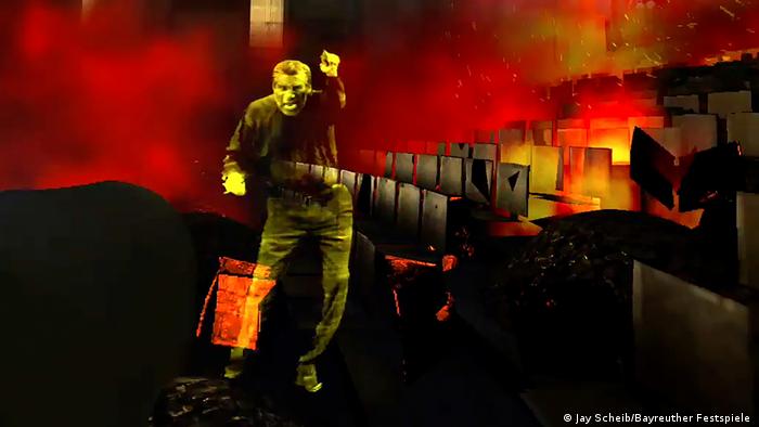 In 2021, Jay Scheib presented a virtual version of Siegfried at the Bayreuth Festival