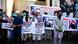 A protest by former Afghan interpreters A protest by former Afghan interpreters